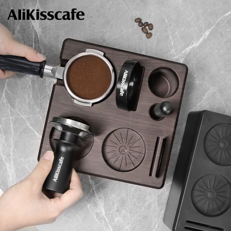 Espresso Tamper Station - Подставка для трамбовки кофе, держатель портафильтра,