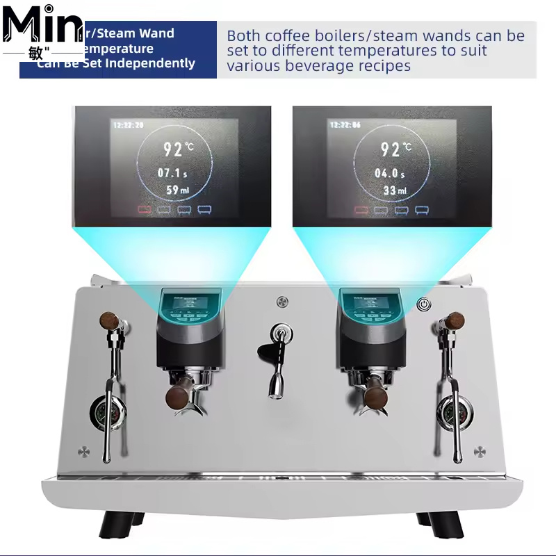 Commercial Espresso Machine 2 Group - Профессиональная коммерческая полуавтоматическая итальянская кофемашина на