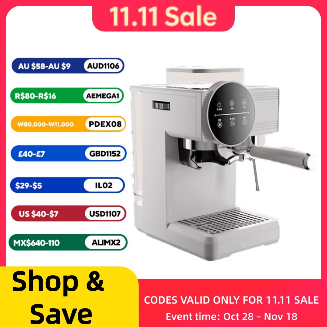 Espresso Machine Flow Control - Полуавтоматическая итальянская кофемашина коммерческого класса, давление