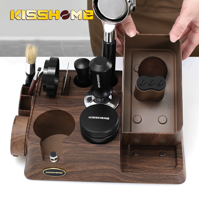 Espresso Tamper Station - KISSHOME Темперная станция для эспрессо, стук-бокс,