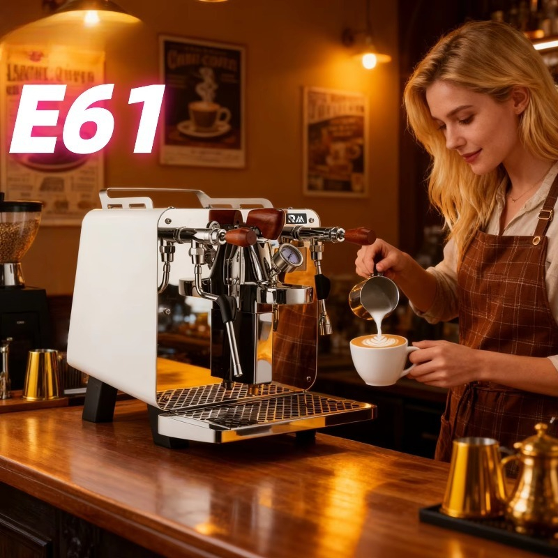Espresso Machine 1 Group E61 - Профессиональная кофемашина E61 Cafe с медной