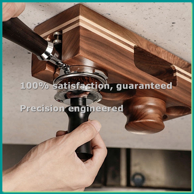Espresso Tamper Station - Держатель для кофейного тампера, деревянная подставка-основание,