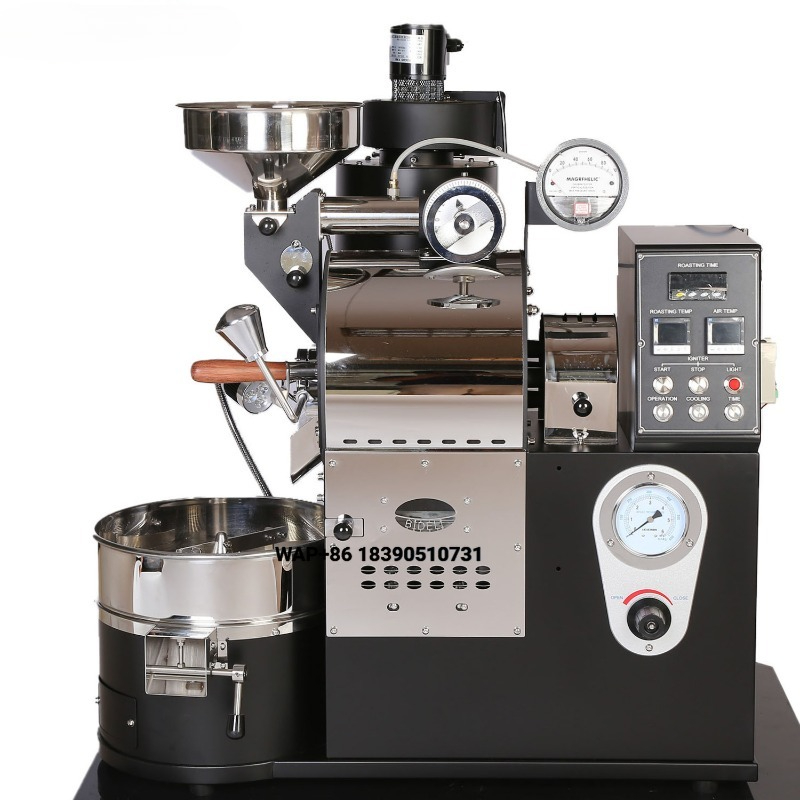 Coffee Roaster Machine 1Kg - Высококачественная двухстенная кофемашина BIDELI для обжарки