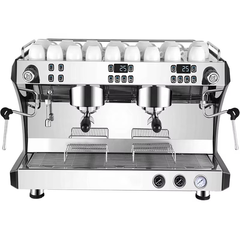 Commercial Espresso Machine 2 Group - Коммерческая полностью автоматическая двухгруппная кофемашина для