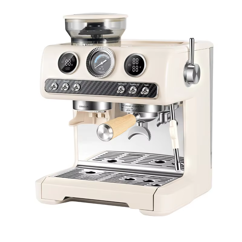 Espresso Machine Flow Control - Полуавтоматическая кофемашина для эспрессо, с двумя