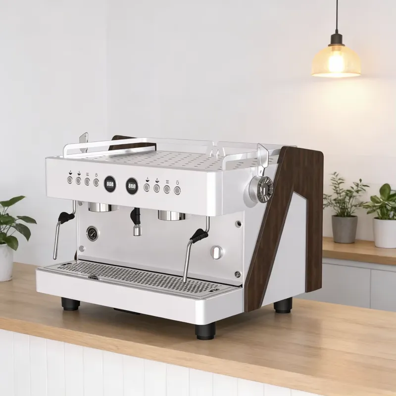 Espresso Machine Dual Boiler - 7-литровый бойлер из нержавеющей стали, двухгруппная