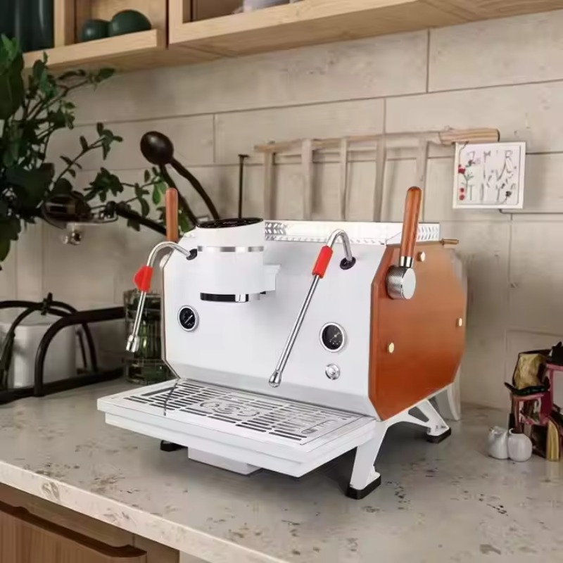 Commercial Espresso Machine 2 Group - Полуавтоматическая эспрессо-машина на одну группу, 12