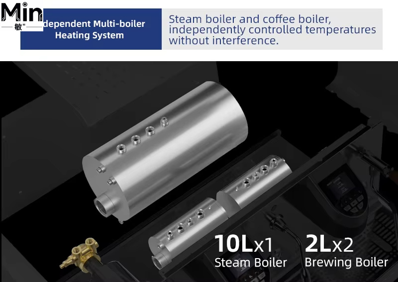 Профессиональная коммерческая  – обзор и цена Commercial Espresso Machine 2 Group