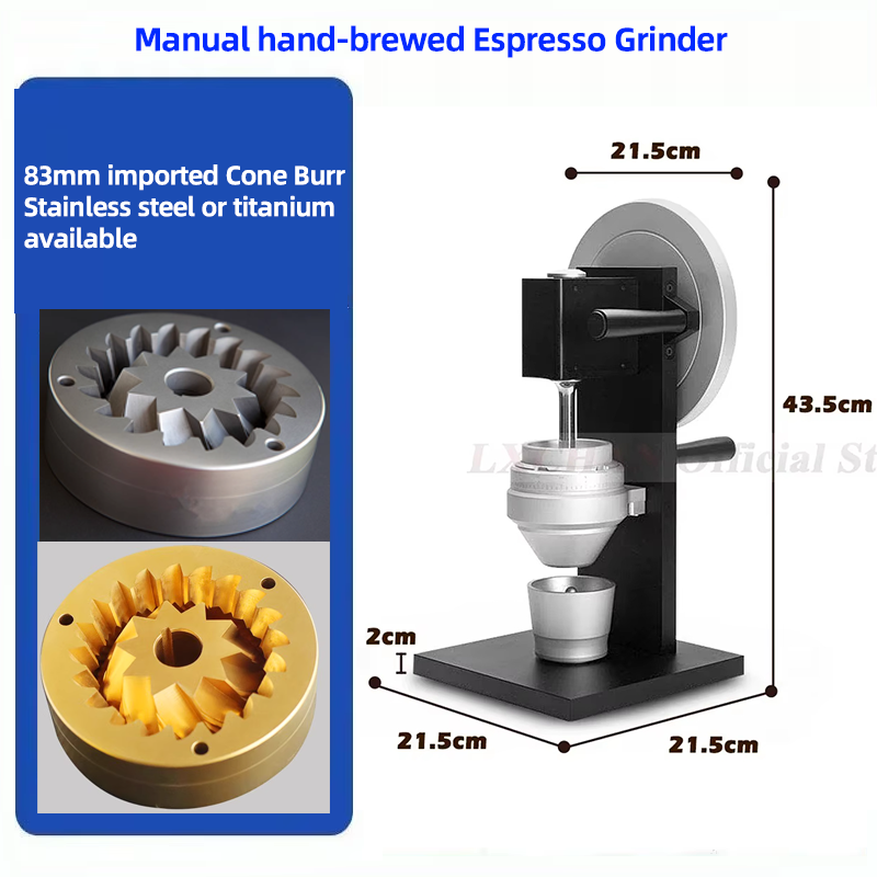 Кофемолка HomeWise, 83 мм, кон – обзор и цена Coffee Grinder Conical Burr 83Mm