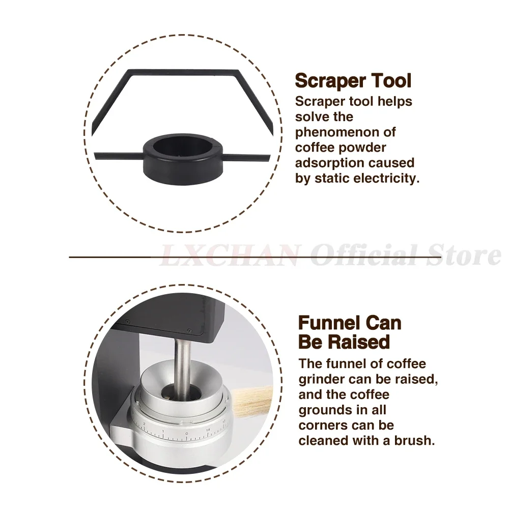 Кофемолка HomeWise, 83 мм, кон – обзор и цена Coffee Grinder Conical Burr 83Mm