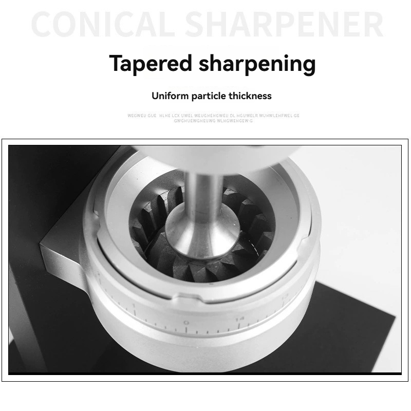 Новая профессиональная ручная  – обзор и цена Coffee Grinder Conical Burr 83Mm