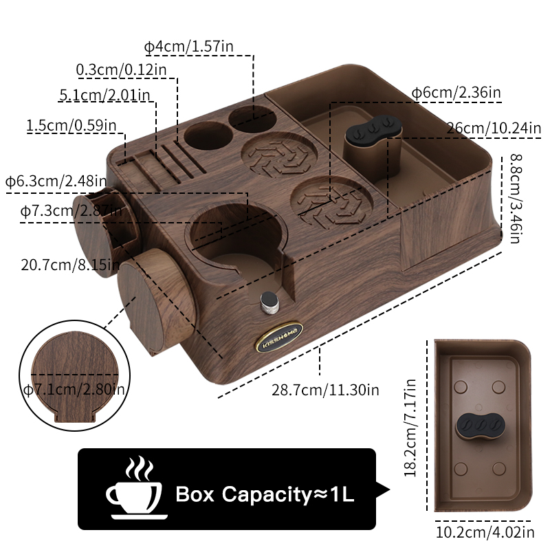 KISSHOME Темперная станция для – обзор и цена Espresso Tamper Station