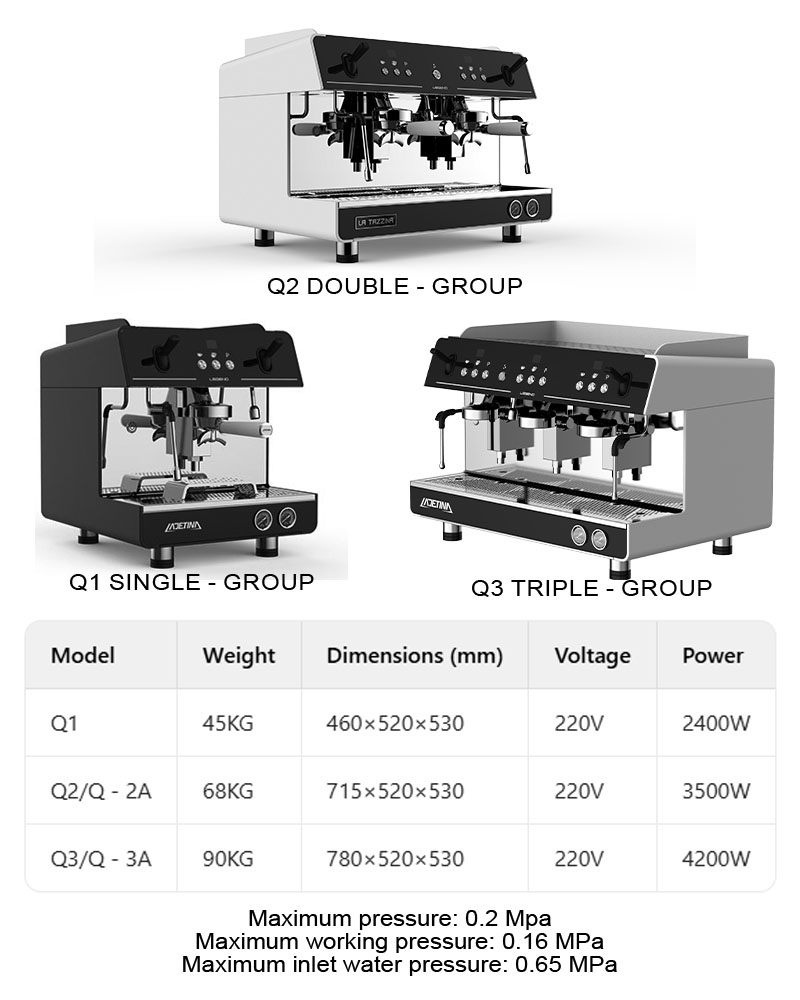 Профессиональная итальянская к – обзор и цена Commercial Coffee Machine 3 Group