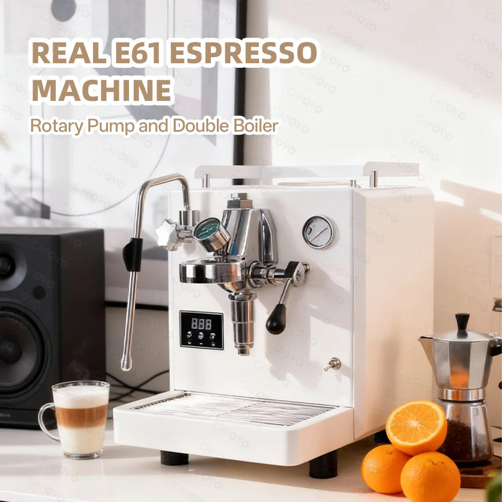 Кофемашина CAFOVO E133 Real E6 – обзор и цена Semi Automatic Espresso Machine Pid