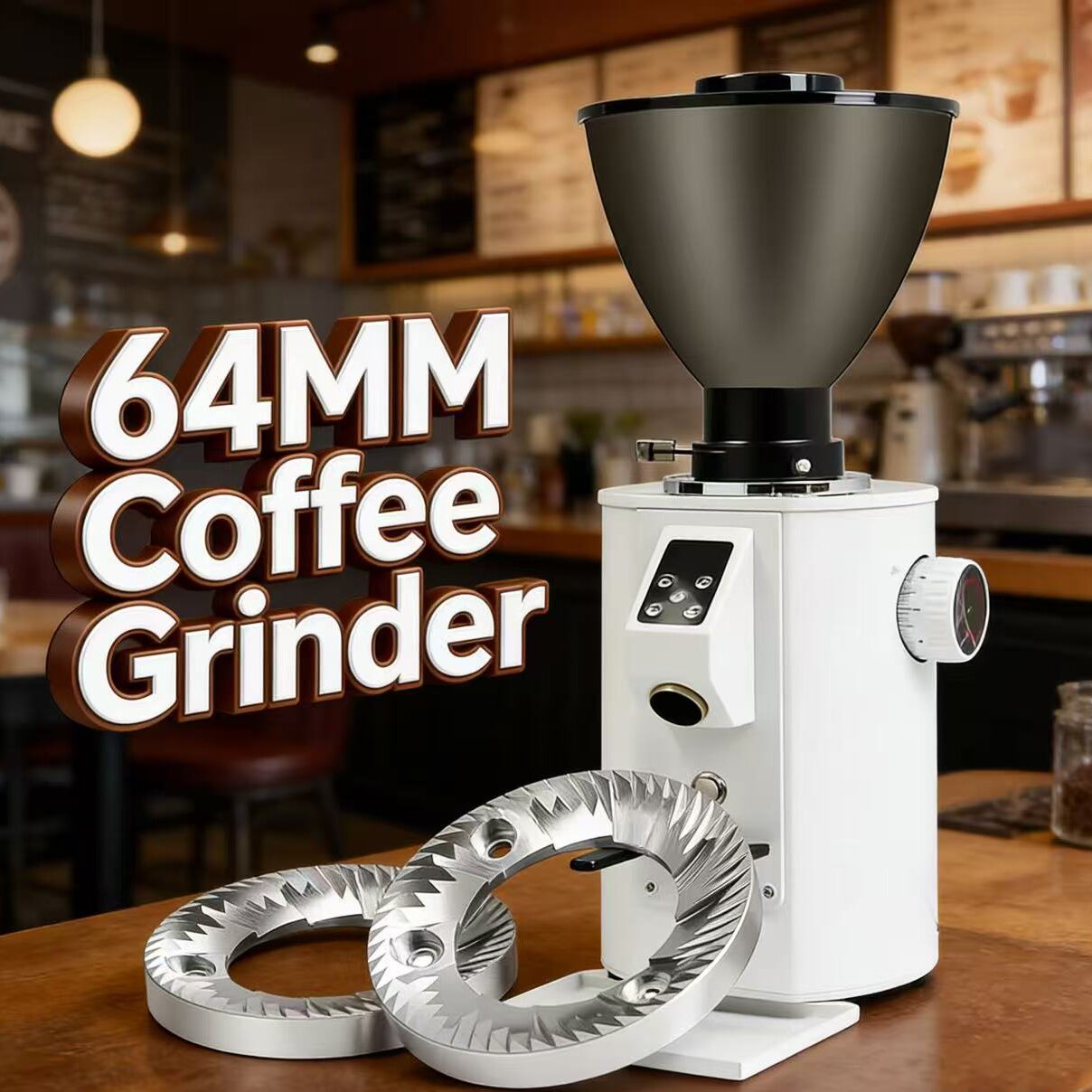 Коммерческая кофемолка с плоск – обзор и цена Commercial Coffee Grinder Flat Burr 64Mm