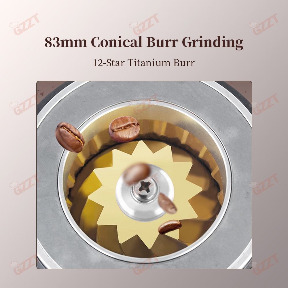 1. Кофемолка с коническими жер – обзор и цена Coffee Grinder Conical Burr 83Mm