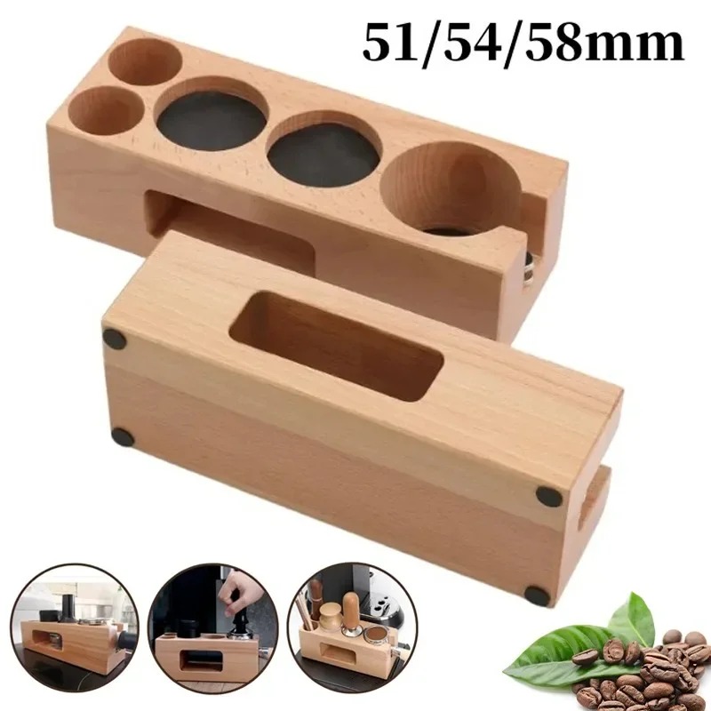 Деревянная подставка для хране – обзор и цена Espresso Tamper Station