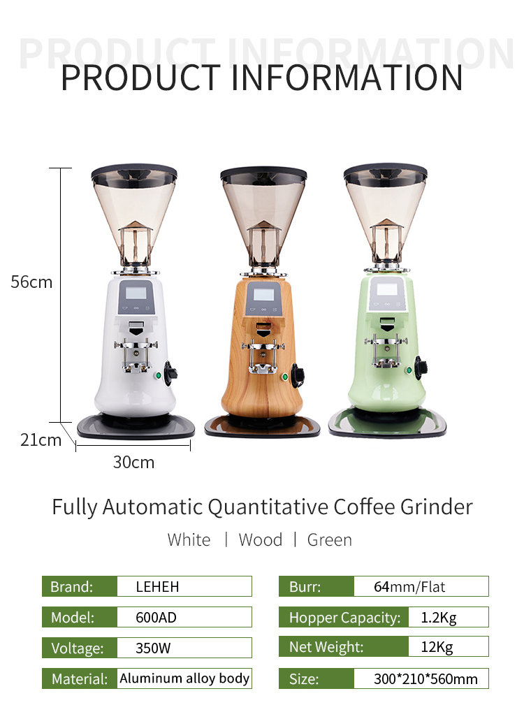 Коммерческая кофемолка из нерж – обзор и цена Commercial Coffee Grinder Flat Burr 64Mm