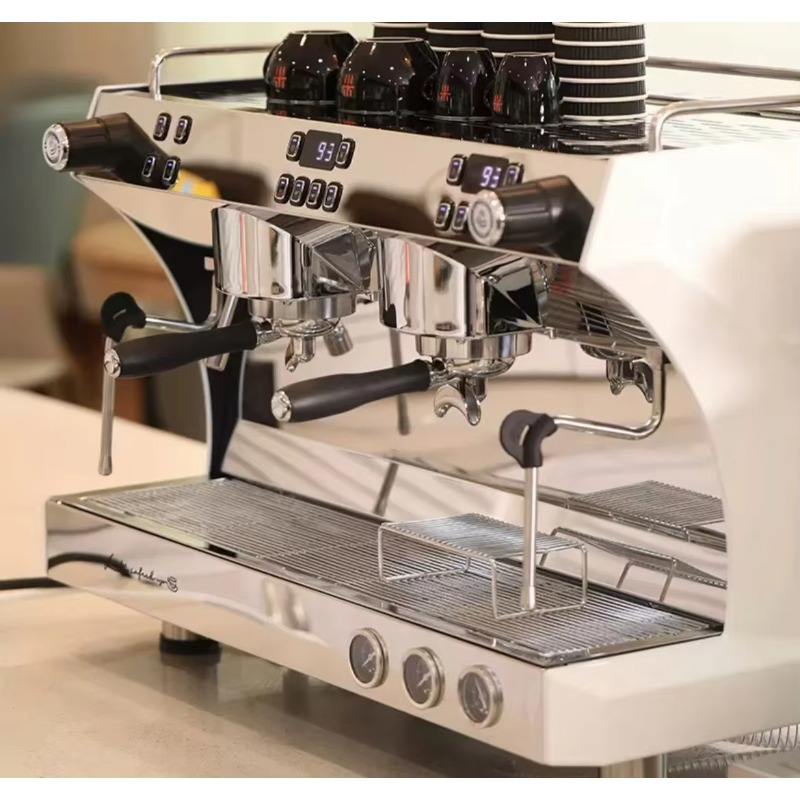 Умная полуавтоматическая порта – обзор и цена Commercial Espresso Machine 2 Group
