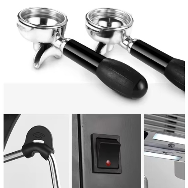 Умная полуавтоматическая порта – обзор и цена Commercial Espresso Machine 2 Group