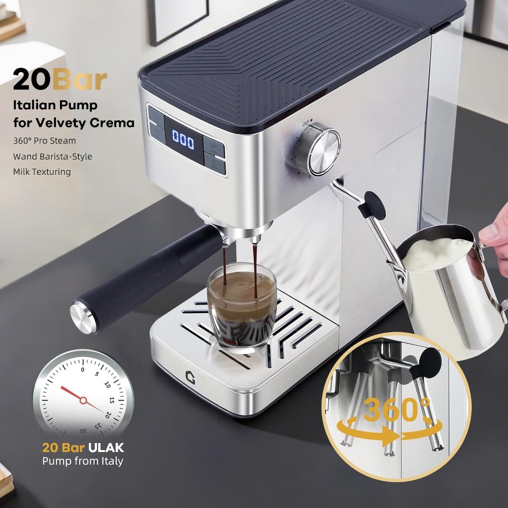 Компактная эспрессо-машина Gar – обзор и цена Espresso Machine Dual Boiler
