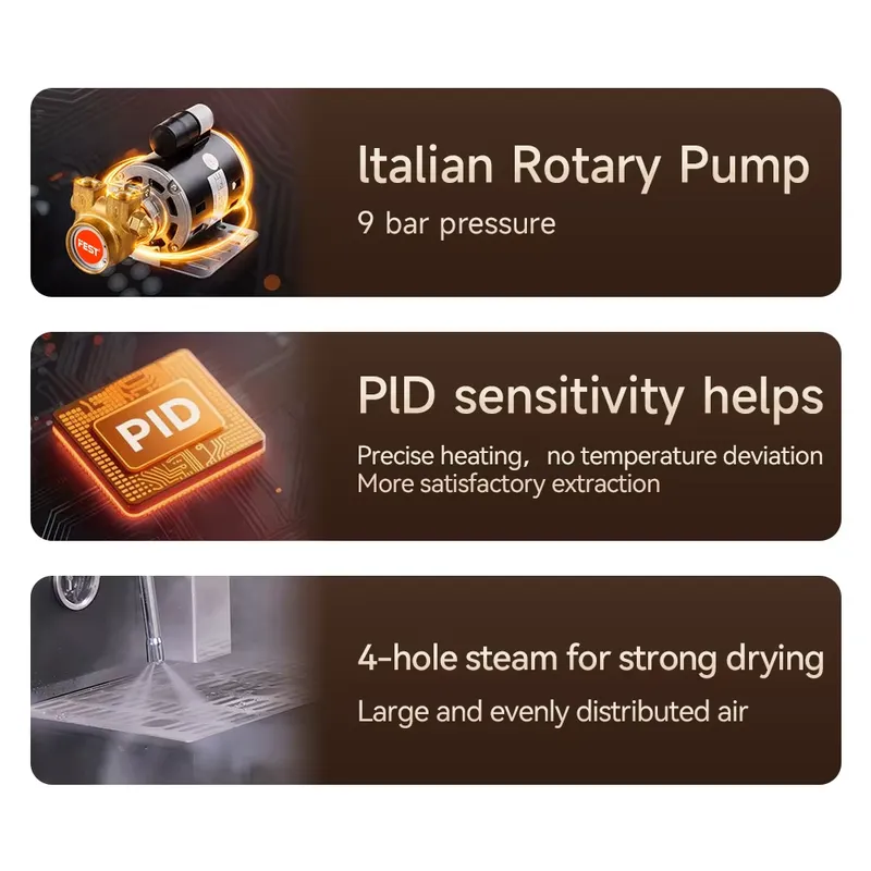【CHIMU HOME】Полуавтоматическая – обзор и цена Commercial Espresso Machine 2 Group
