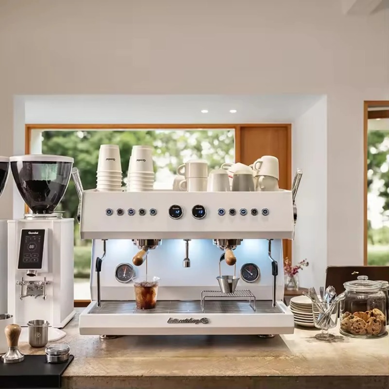 G3211A – профессиональная кофе – обзор и цена Commercial Espresso Machine 2 Group
