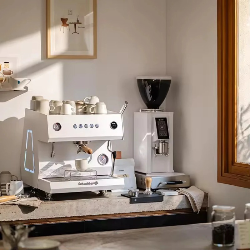 G3211A – профессиональная кофе – обзор и цена Commercial Espresso Machine 2 Group