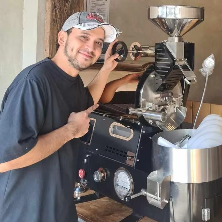 Сенсорный экран Wintop, 1 кг,  – обзор и цена Coffee Roaster Machine 1Kg