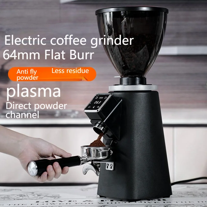 Кофемолка CAFOVO G1005 коммерч – обзор и цена Commercial Coffee Grinder Flat Burr 64Mm