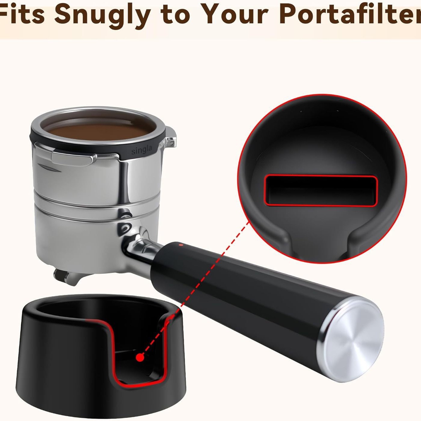 Силиконовый держатель портафил – обзор и цена Espresso Tamper Station