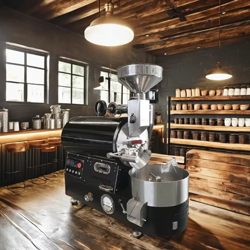 Индивидуальная 1-кг полностью  – обзор и цена Coffee Roaster Machine 1Kg