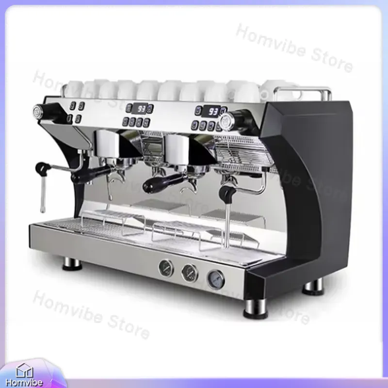 Коммерческая кофемашина с двум – обзор и цена Commercial Espresso Machine 2 Group
