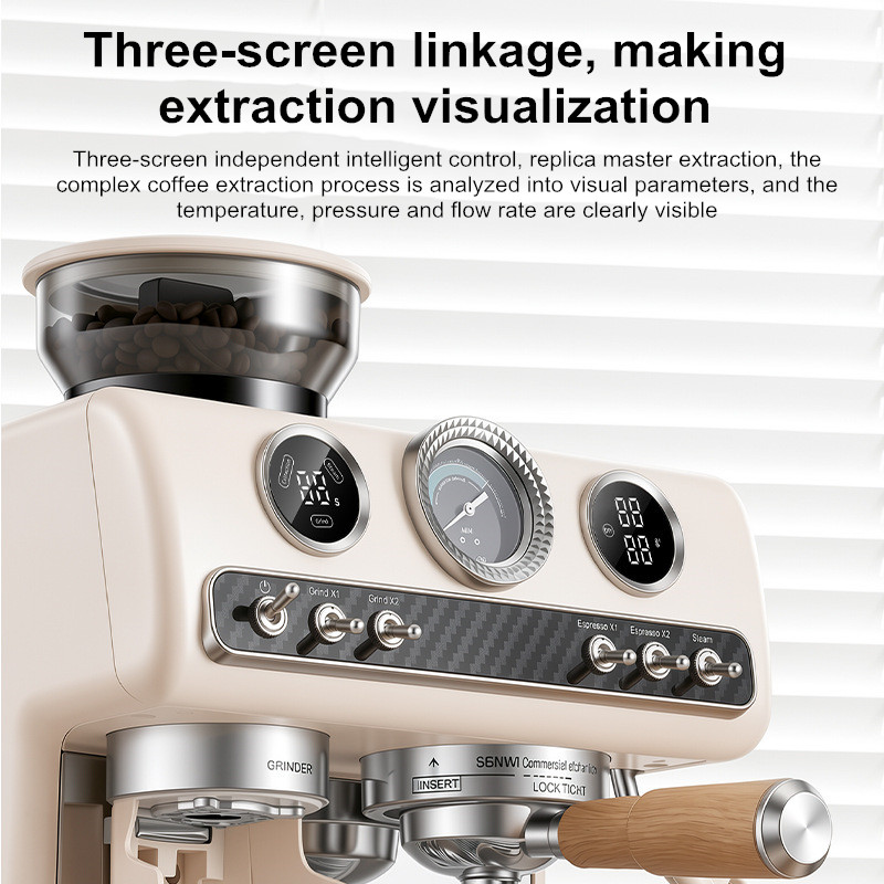 Полуавтоматическая кофемашина  – обзор и цена Espresso Machine Flow Control