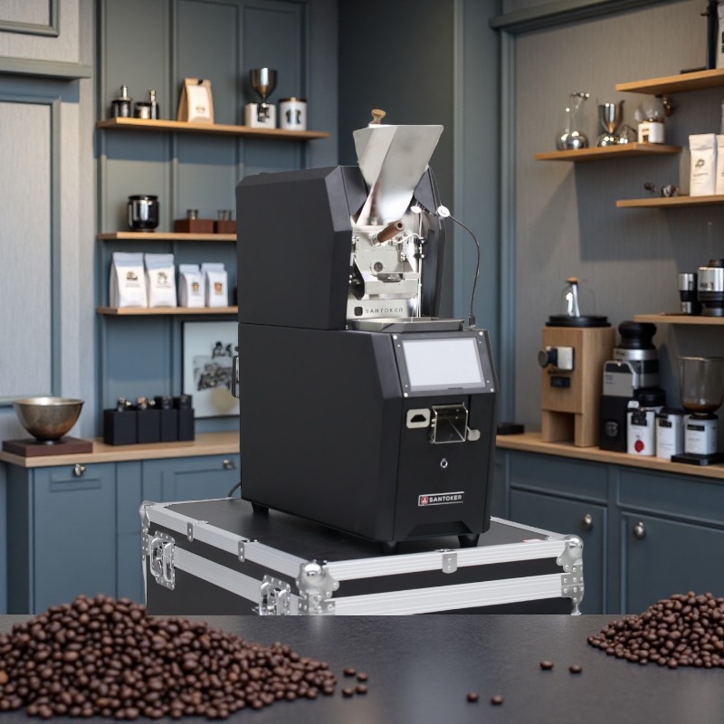 Новейший газоэлектрический рос – обзор и цена Coffee Roaster Machine 1Kg
