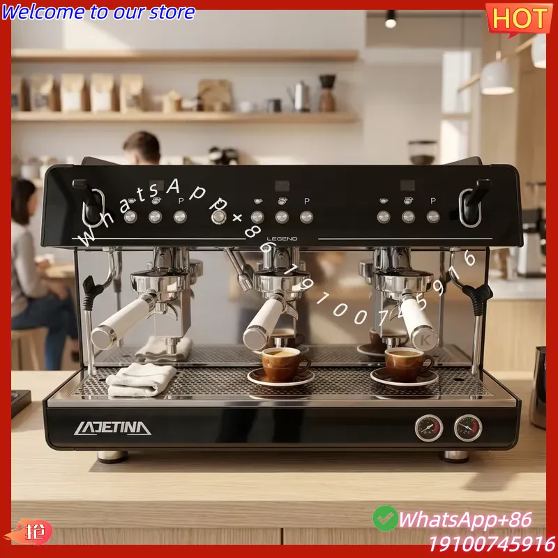 Профессиональная полуавтоматич – обзор и цена Commercial Coffee Machine 3 Group