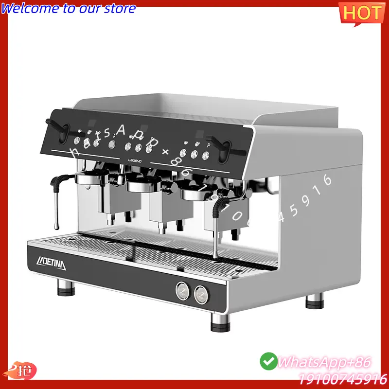 Профессиональная полуавтоматич – обзор и цена Commercial Coffee Machine 3 Group